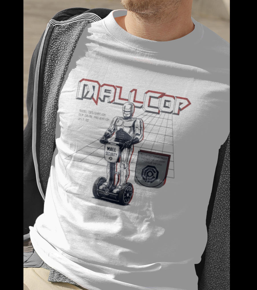 Mall Cop Model Designation OCP Crime Prevention Unit Serve The Public Trust Protect The Innocent Uphold The Law T-Shirt