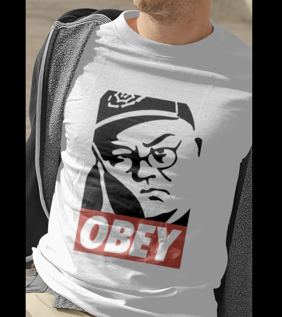 Obey Giant Face Shepard Fairey Street T-Shirt