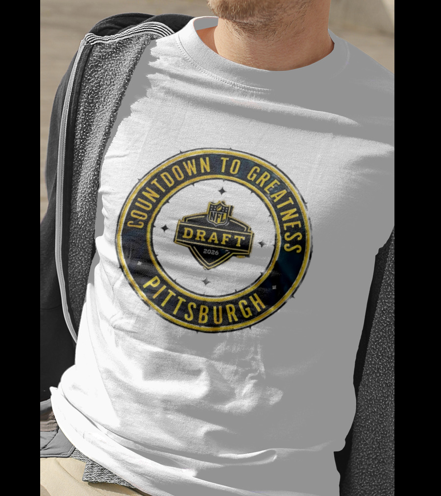 NFL Draft Countdown To Greatness Pittsburgh T-Shirt