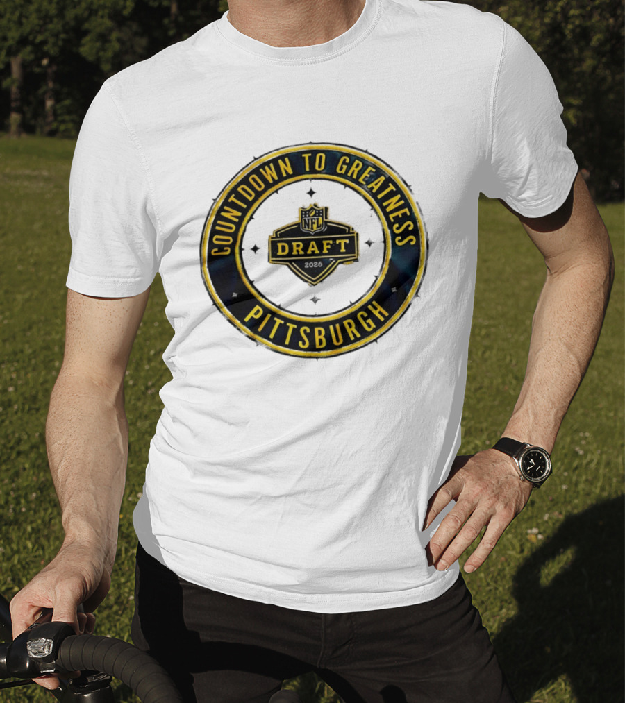 NFL Draft Countdown To Greatness Pittsburgh T-Shirt
