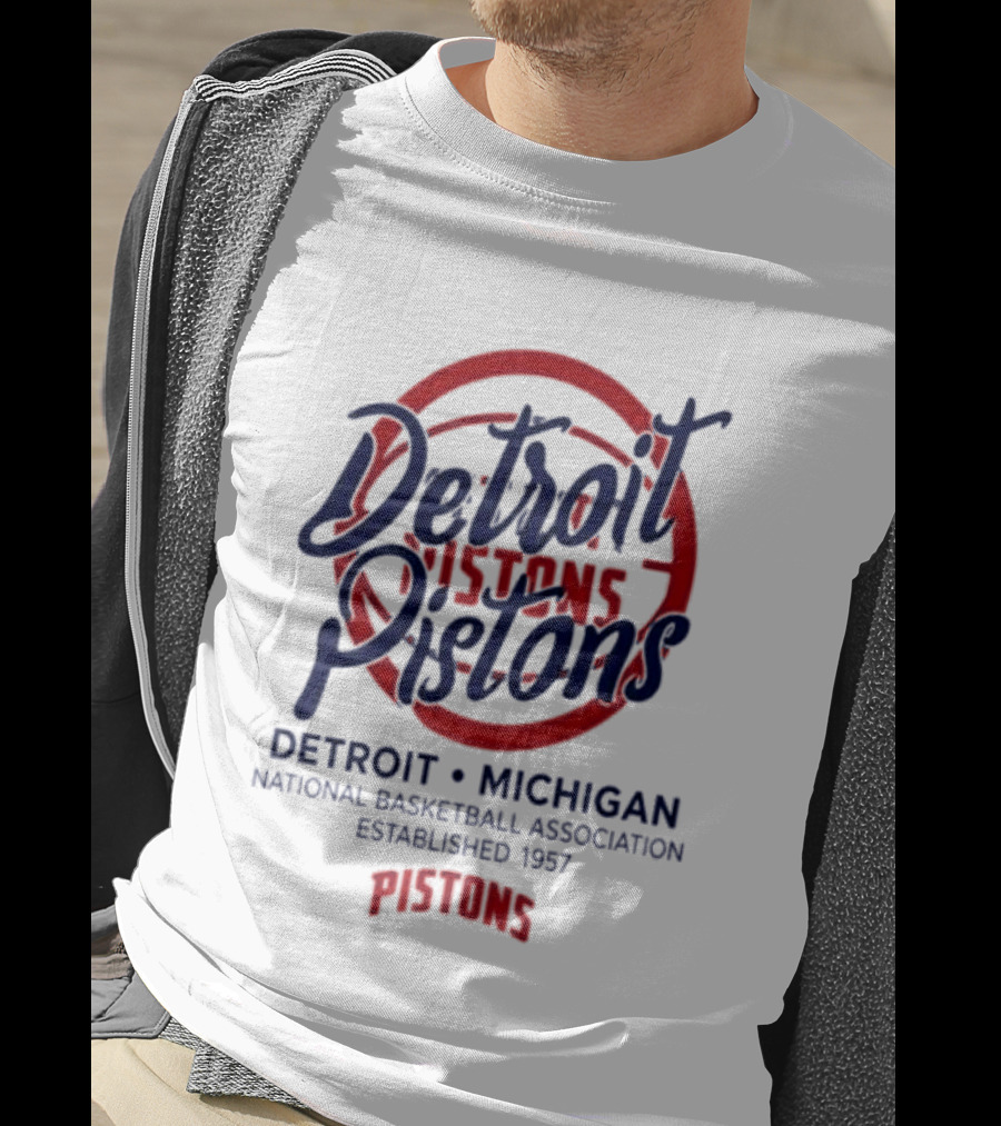 Detroit Pistons National Basketball Association Established 1957 Michigan T-Shirt