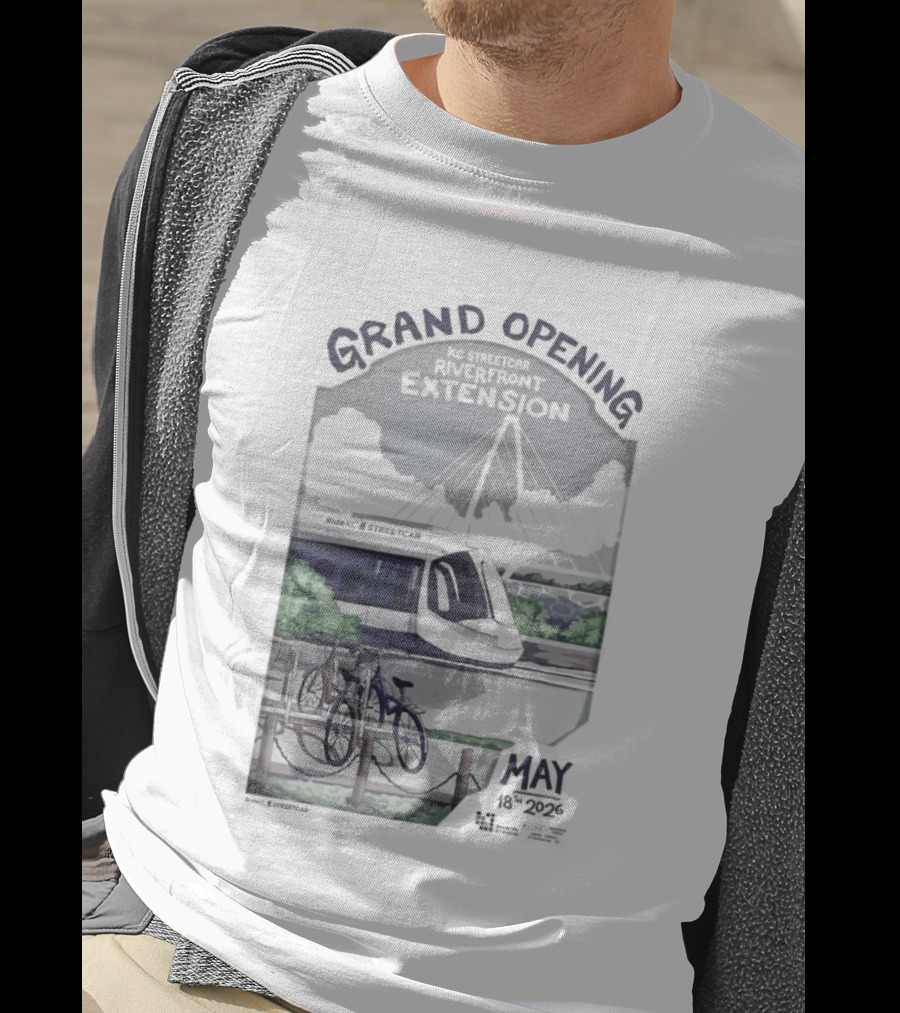 Grand Opening Ceremony Kansas City Institute Riverfront Extension May 18 2026 T-Shirt