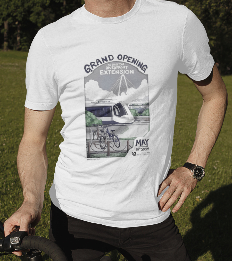 Grand Opening Ceremony Kansas City Institute Riverfront Extension May 18 2026 T-Shirt