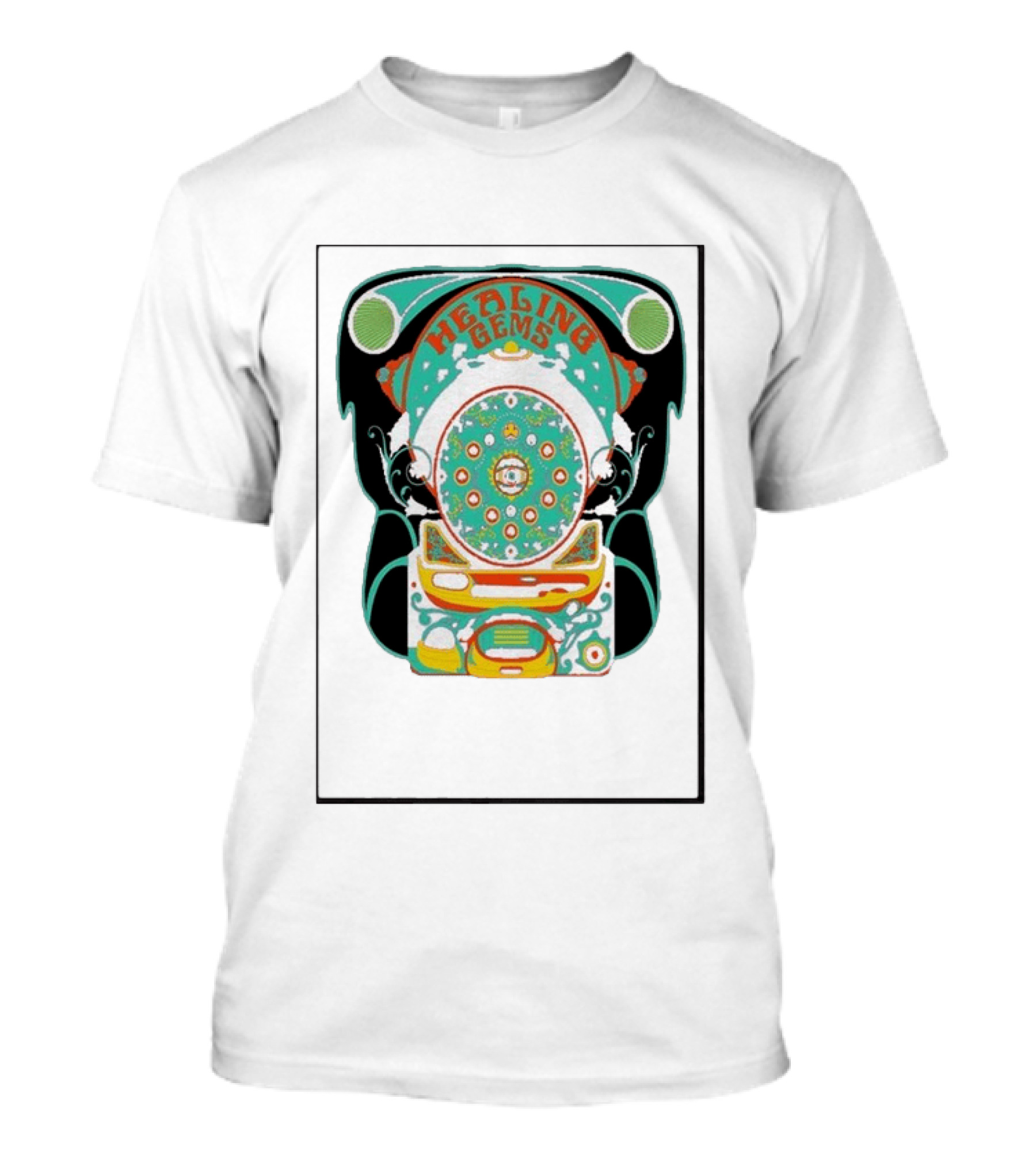Healing Gems Fall Tour 2026 Psychedelic T-Shirt