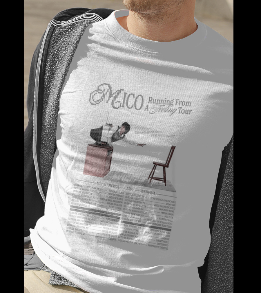 MICO World Tour 2026 Running Event A Floating Voyage Dates And Locations T-Shirt