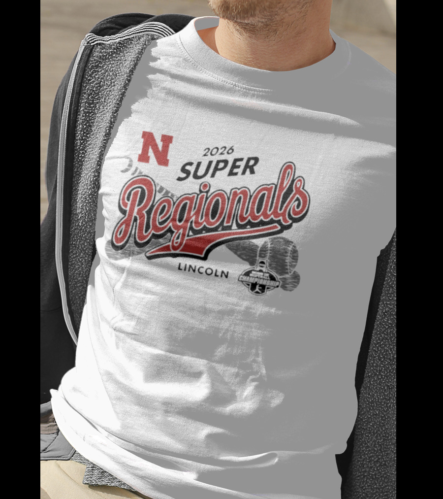 Nebraska Huskers 2026 Super Regionals Lincoln Championship T-Shirt