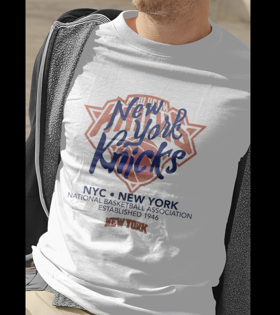 New York Knicks NYC NBA Established 1946 T-Shirt