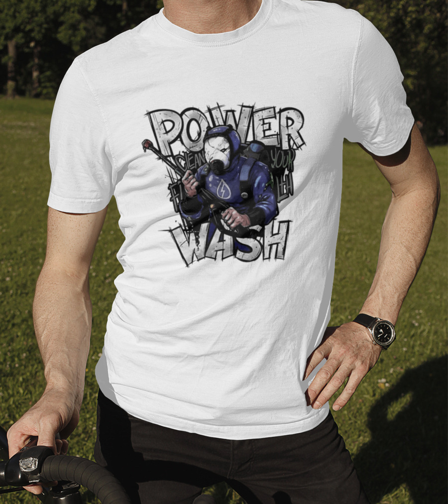PowerWash Simulator Clean Your Fith T-Shirt