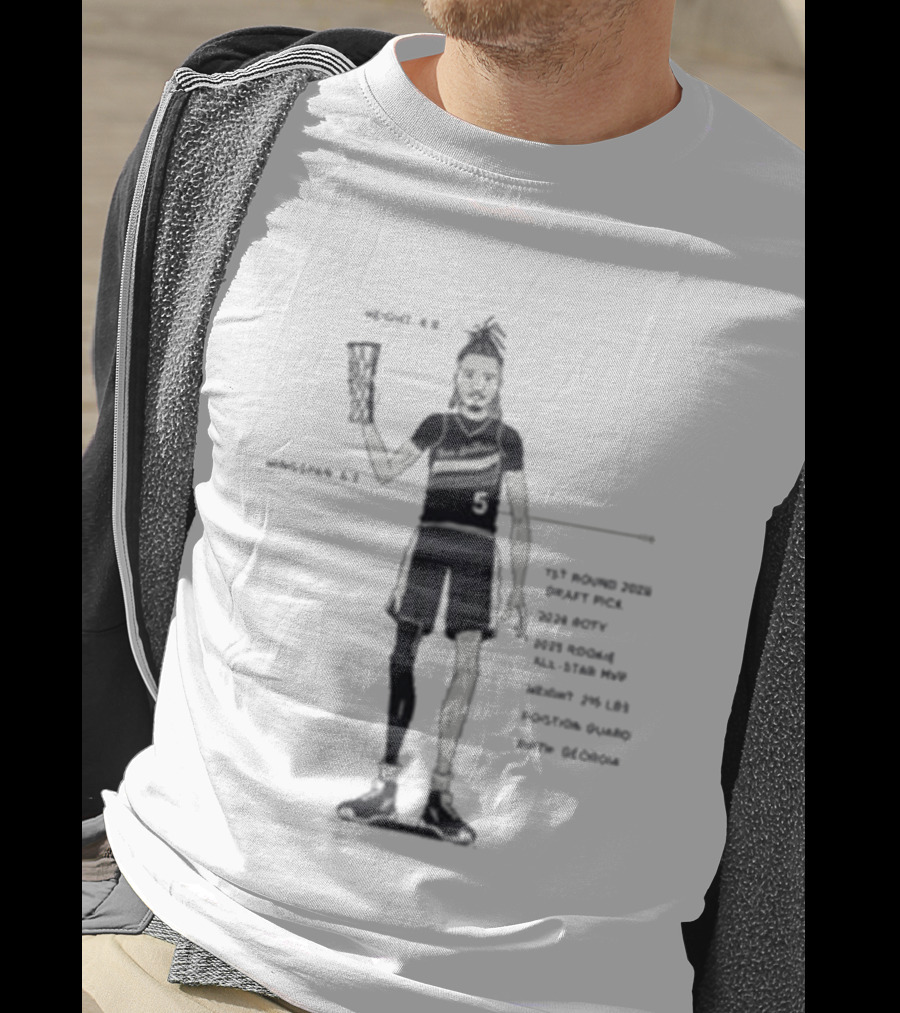 Spurs Draft Class Sketch Stephon Castle Rookie MVP Potential T-Shirt