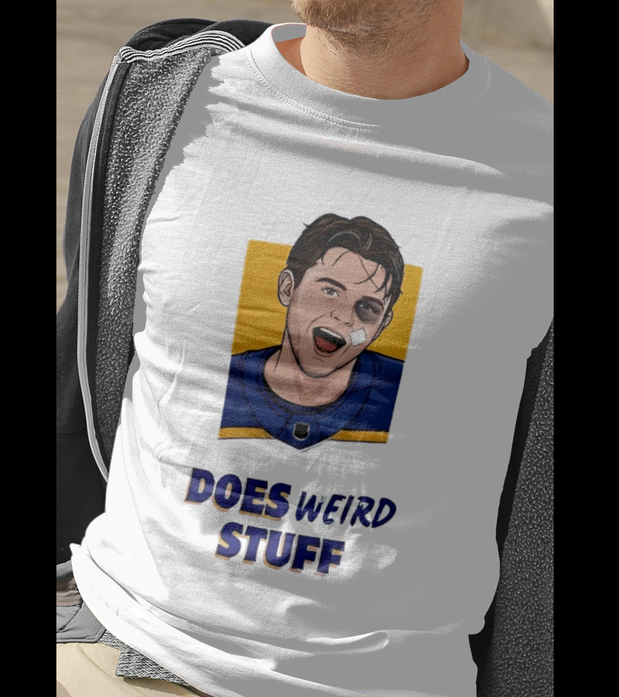 Buffalo Sabres Zach Benson Does Weird Stuff T-Shirt