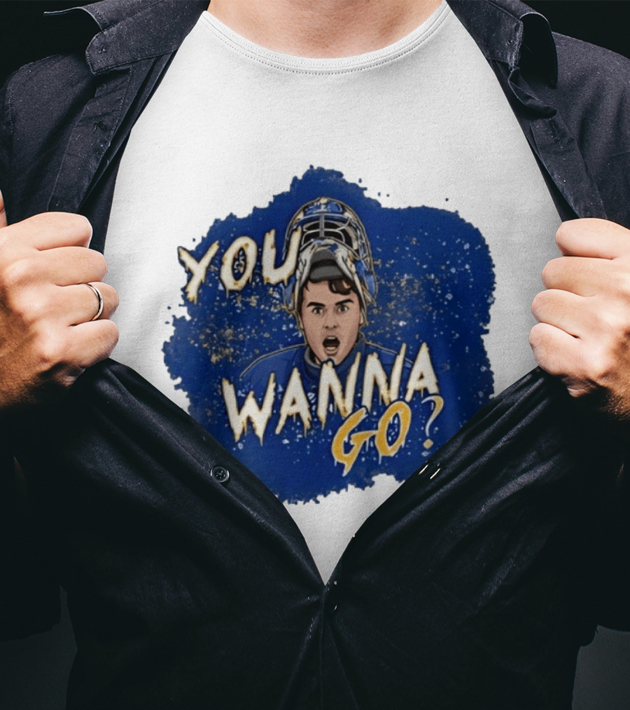 Zach Benson You Wanna Go Buffalo Sabres Hockey T-Shirt