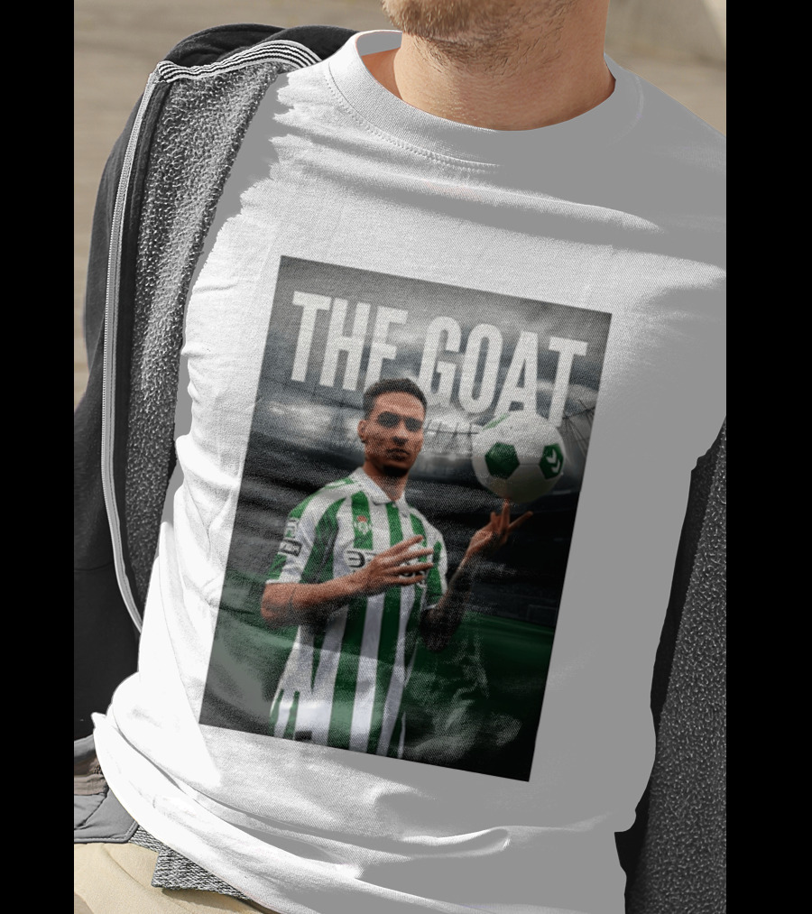Antony Real Betis FC The Goat Soccer 2026 T-Shirt
