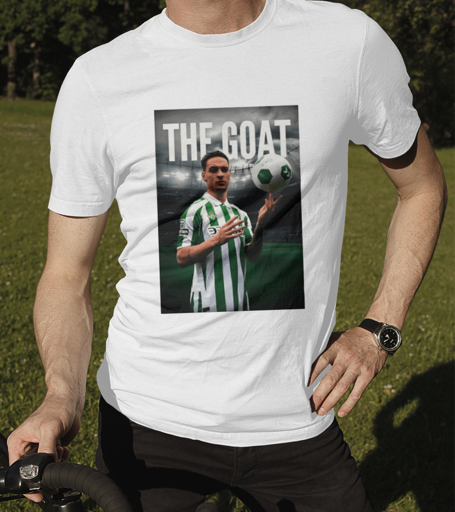 Antony Real Betis FC The Goat Soccer 2026 T-Shirt