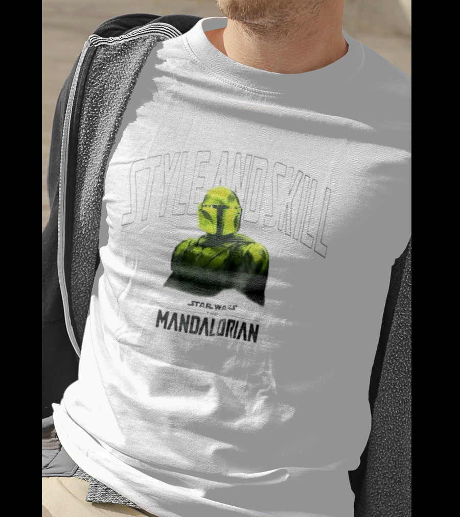 Star Wars The Mandalorian Style And Skill T-Shirt