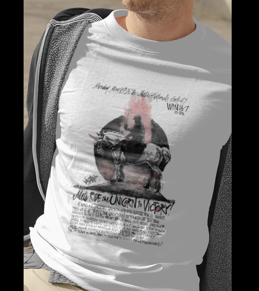 Mets Ride The Unicorn To Victory T-Shirt
