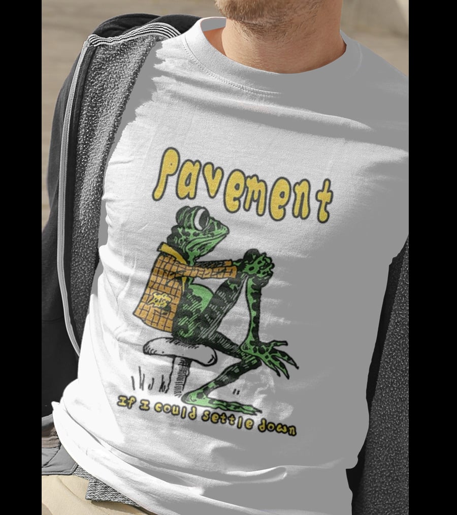 Pavement If I Could Settle Down Frog T-Shirt