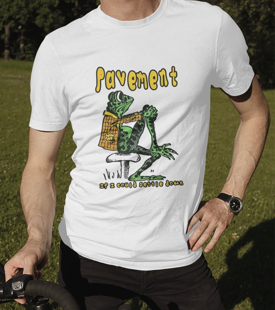 Pavement If I Could Settle Down Frog T-Shirt