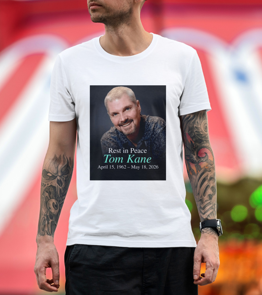 Rest In Peace Tom Kane April 15 1962 May 18 2026 American Voice Actor T-Shirt