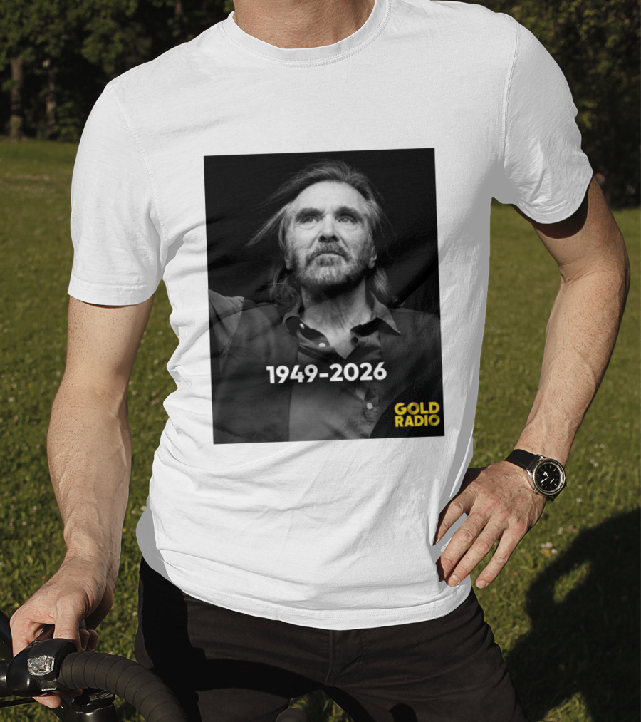 Dr Hook Singer Dennis Locorriere 1949 2026 Gold Radio T-Shirt