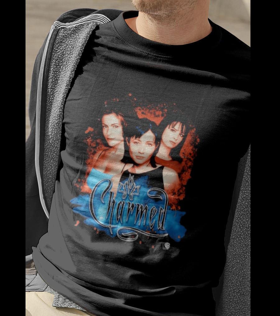Charmed 1998 Prue Piper Phoebe Iconic Magic Sisters T-Shirt