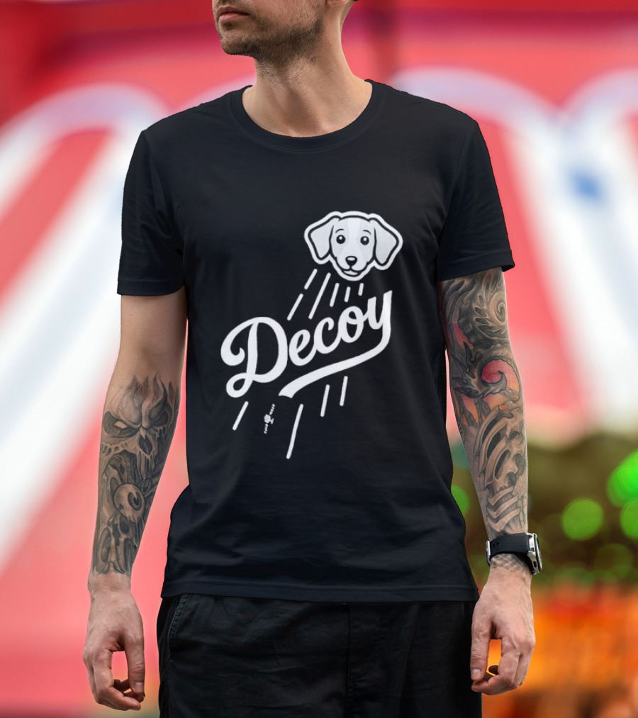 Decoy Shohei Ohtani Los Angeles Dodgers Dog T-Shirt