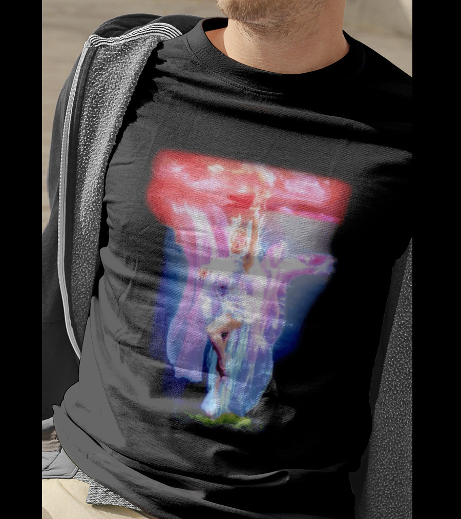 Diwata Ng Karagatan Let Them Eat Cape Enchanted Ocean Goddess Floating Fantasy T-Shirt