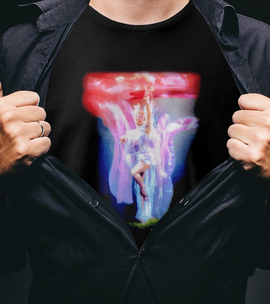 Diwata Ng Karagatan Let Them Eat Cape Enchanted Ocean Goddess Floating Fantasy T-Shirt