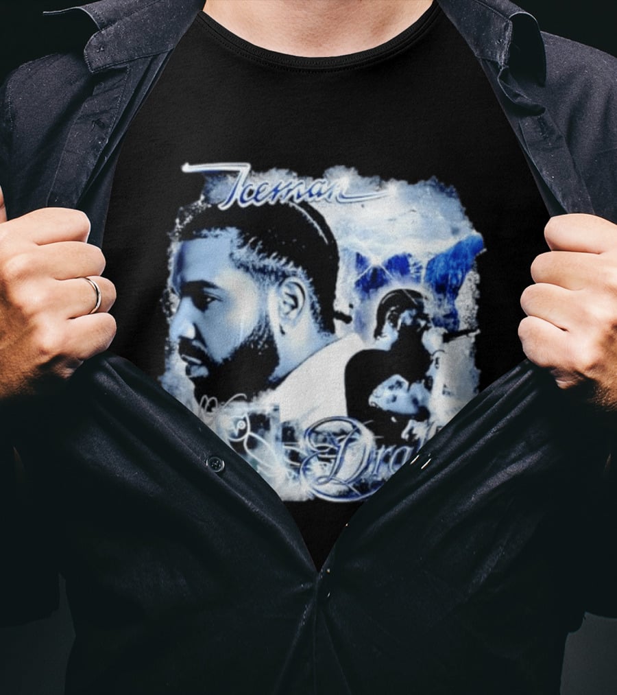 Drake Iceman 2026 Big Face Bootleg T-Shirt
