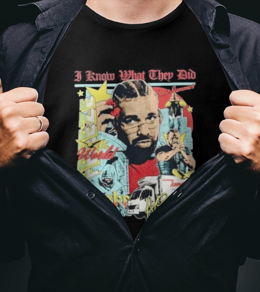 I Know What They Did Drake Freeze The World Iceman 2026 T-Shirt