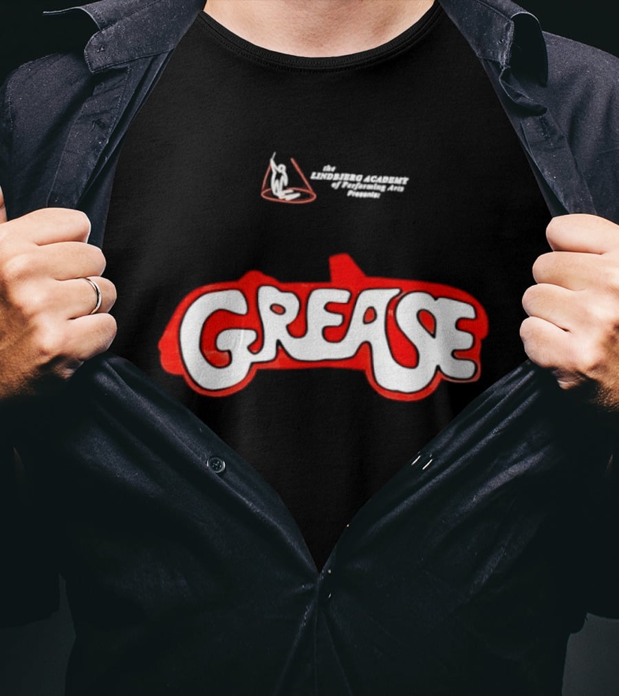 Lindbjerg Academy Of Performing Arts Grease Musical Presentation T-Shirt