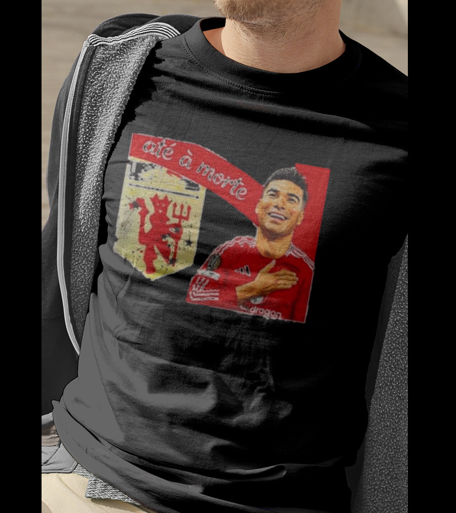 Manchester United Até à Morte Casemiro T-Shirt