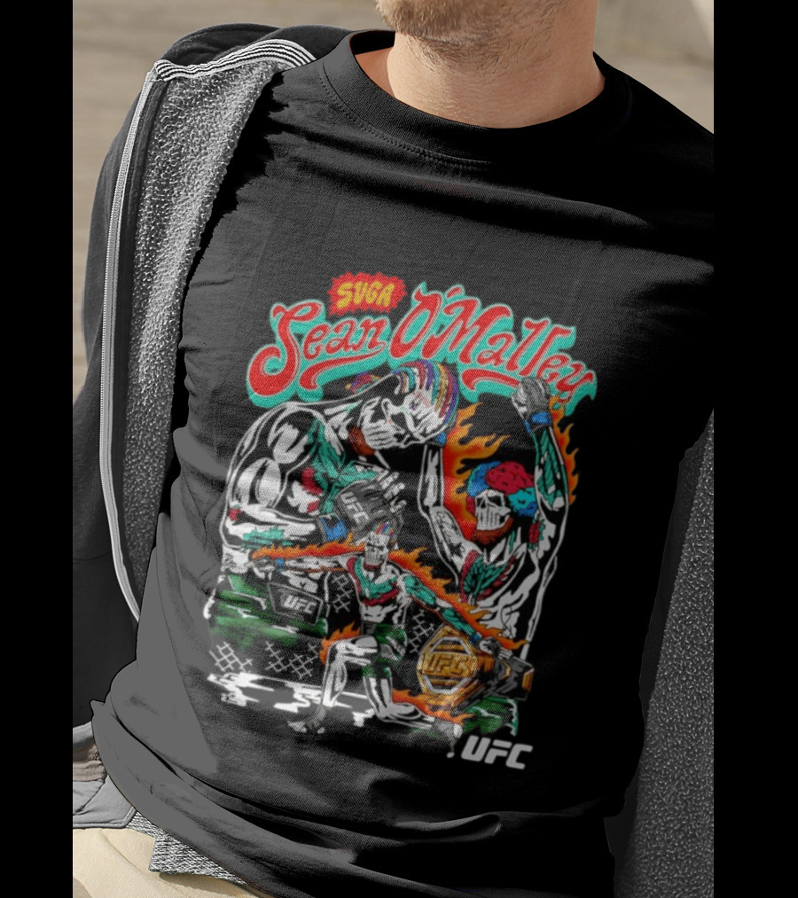 Suga Sean O'Malley UFC Warren Lotas Collaboration T-Shirt