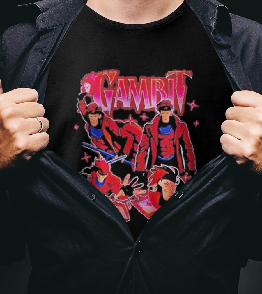 X Men Gambit Marvel Comic T-Shirt
