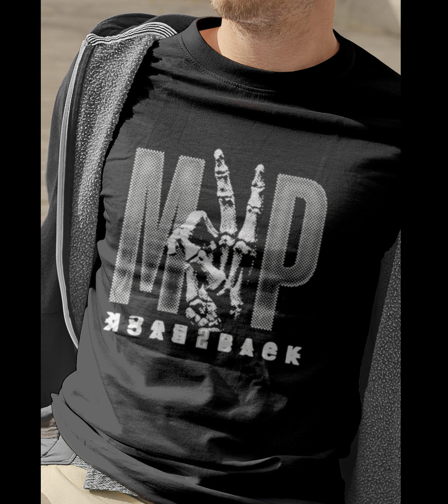 MVP Back 2 Back Skeleton Hand Shai Gilgeous Alexander T-Shirt