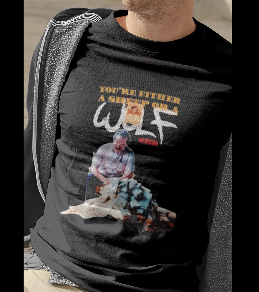Pablo Escobar Money Pile You're Either A Sheep Or A Wolf T-Shirt