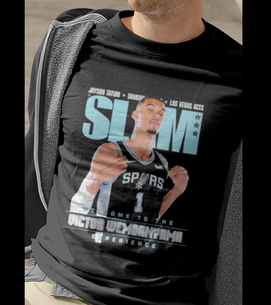 SLAM Victor Wembanyama Spurs Experience Welcome T-Shirt