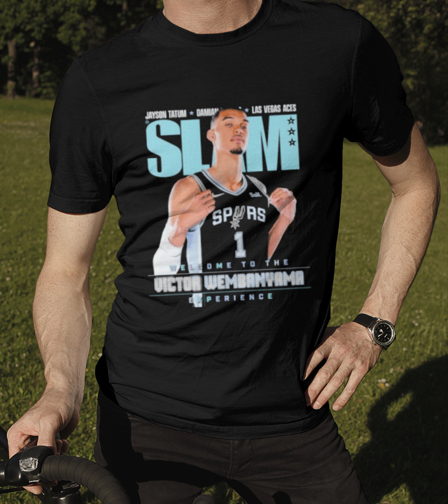 SLAM Victor Wembanyama Spurs Experience Welcome T-Shirt