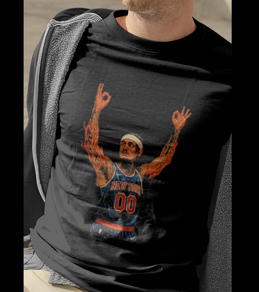 New York Knicks Ben Stiller MSG Game 1 Basketball Jersey 00 T-Shirt