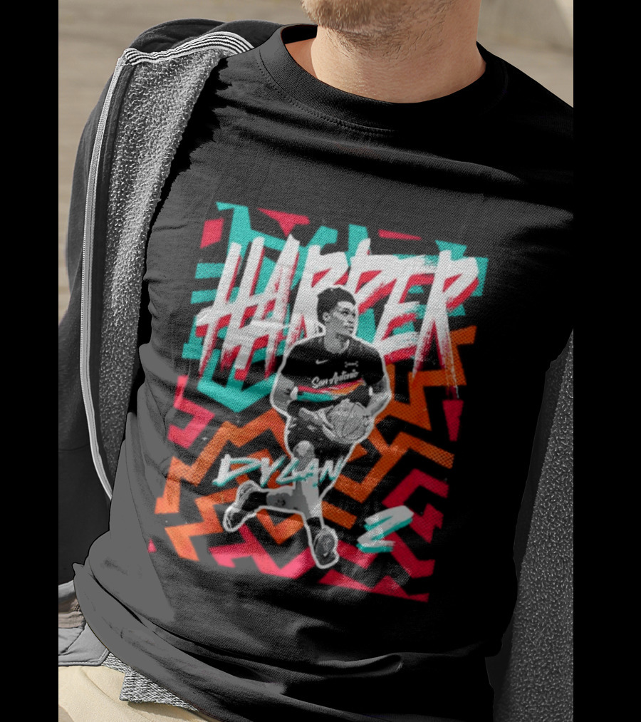 Dylan Harper San Antonio Spurs 2 NBA Fiesta T-Shirt