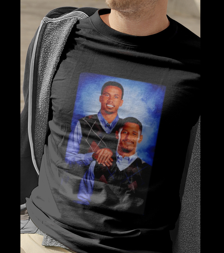 Arsenal FC Gabriel Magalhaes William Saliba Step Brothers Argyle Sweater Vest T-Shirt