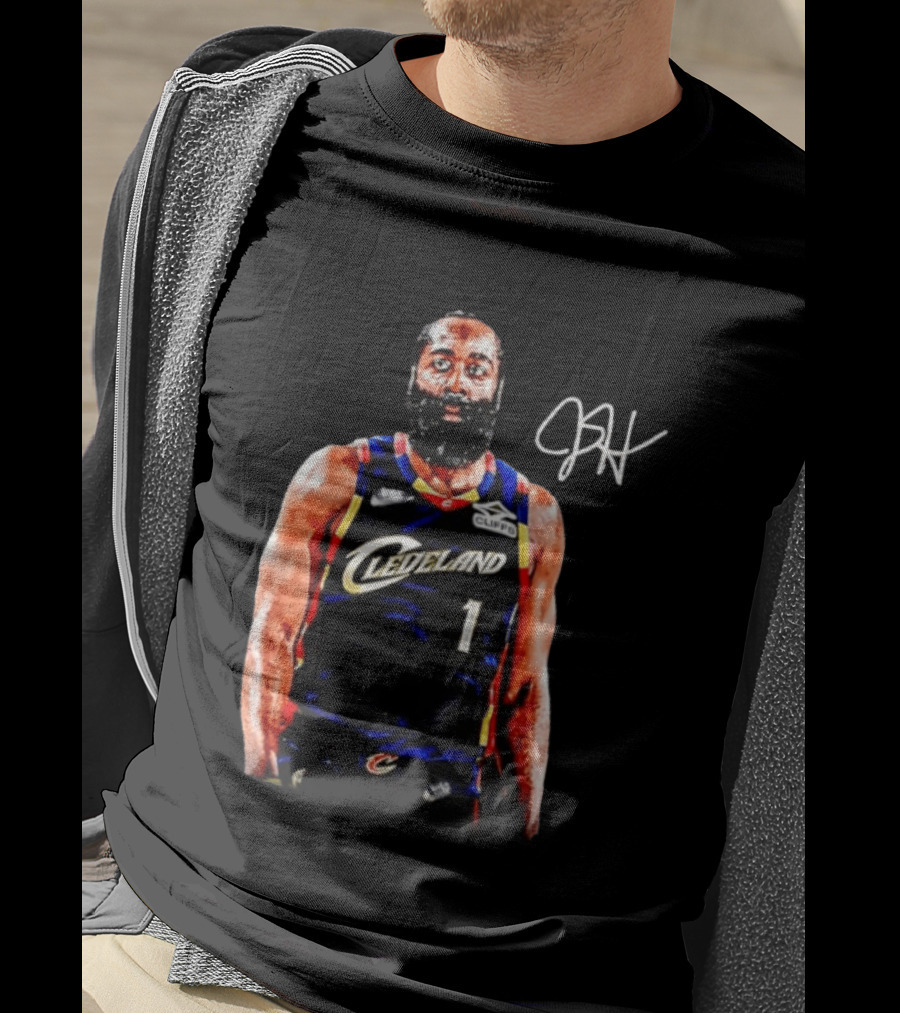 Cleveland Cavaliers James Harden 1 Basketball Jersey T-Shirt