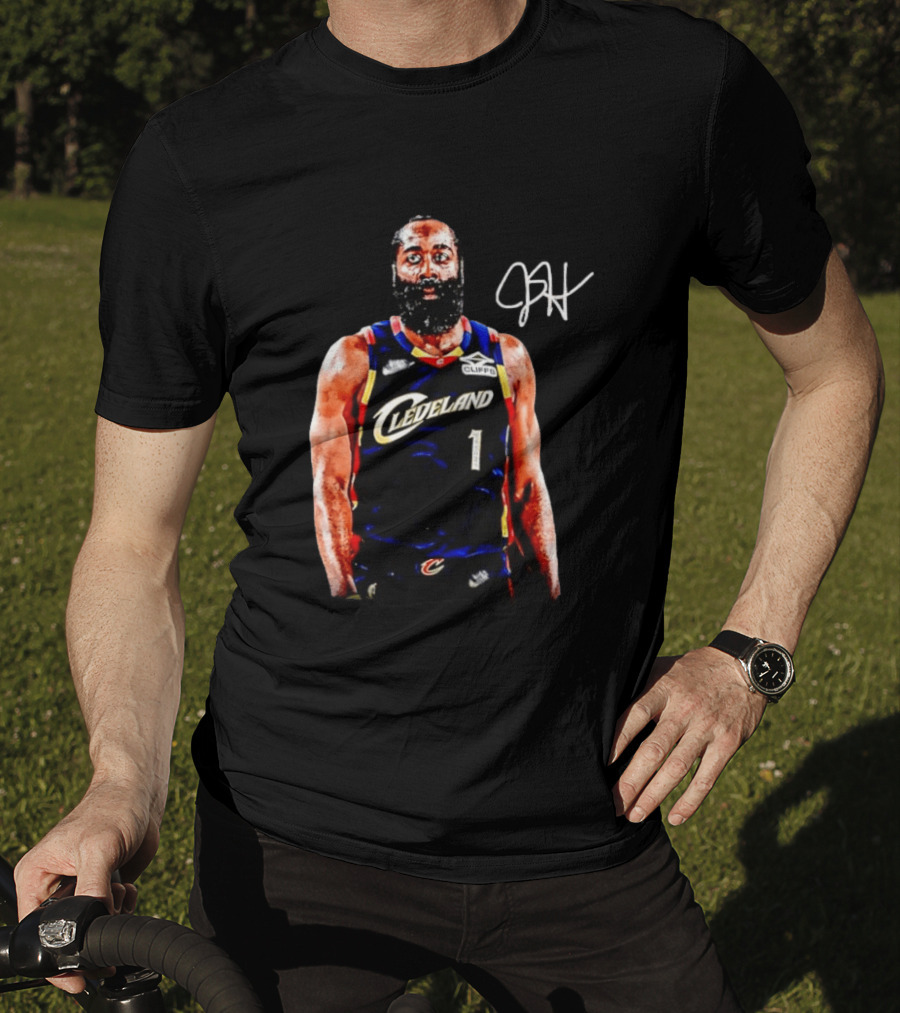 Cleveland Cavaliers James Harden 1 Basketball Jersey T-Shirt