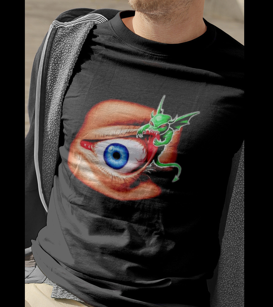 Universal Studios Halloween Horror Nights 1997 The Monster Eats Eyes T-Shirt