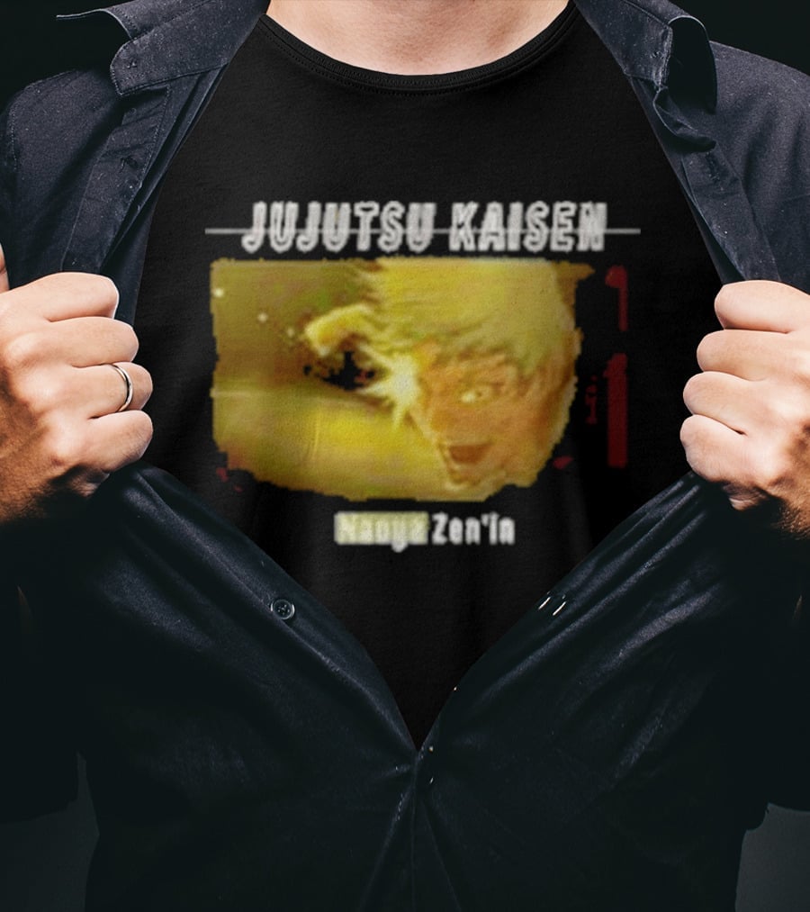 Naoya Zenin Character Jujutsu Kaisen Anime Series T-Shirt