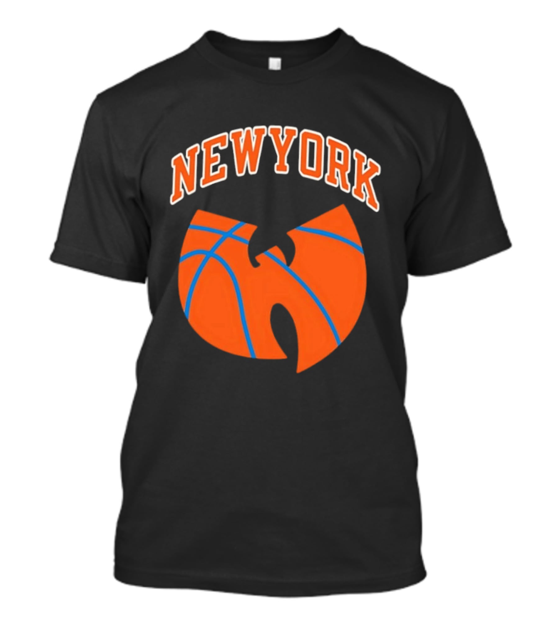 New York Basketball Wu Tang Clan Iconic Sports Fusion T-Shirt