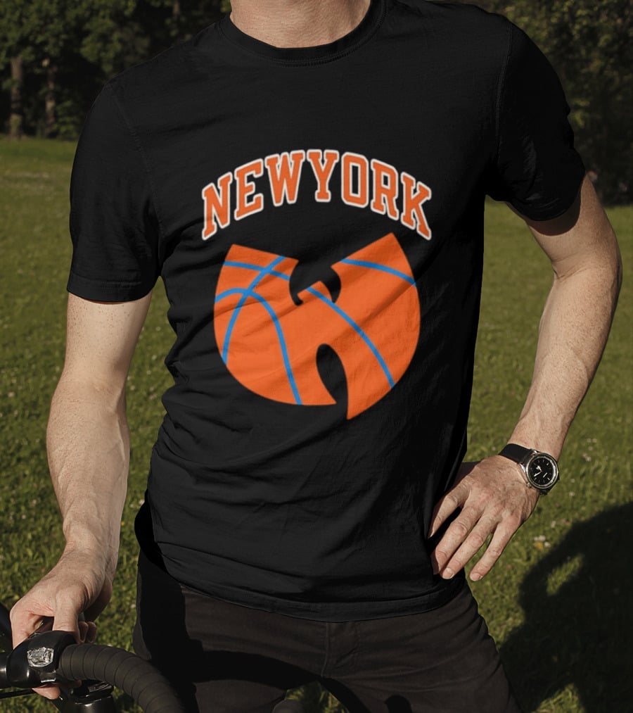 New York Basketball Wu Tang Clan Iconic Sports Fusion T-Shirt