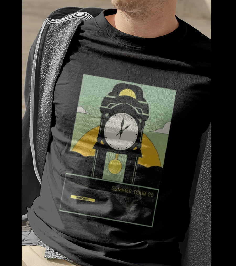 Unannounced The Band Memo Summer Tour 2026 And Sun T-Shirt