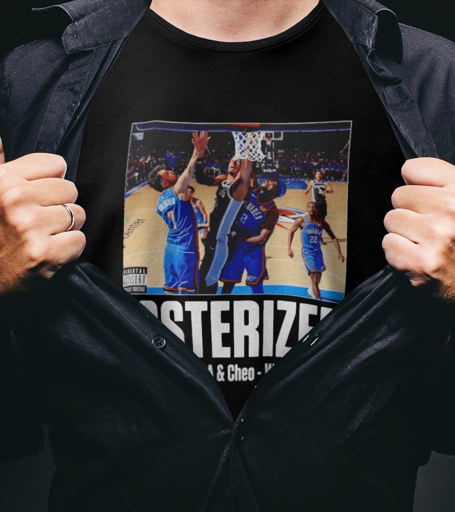 Ized Victor Wembanyama Chet Holmgren Shai Gilgeous Alexander NBA Game 1 2026 T-Shirt