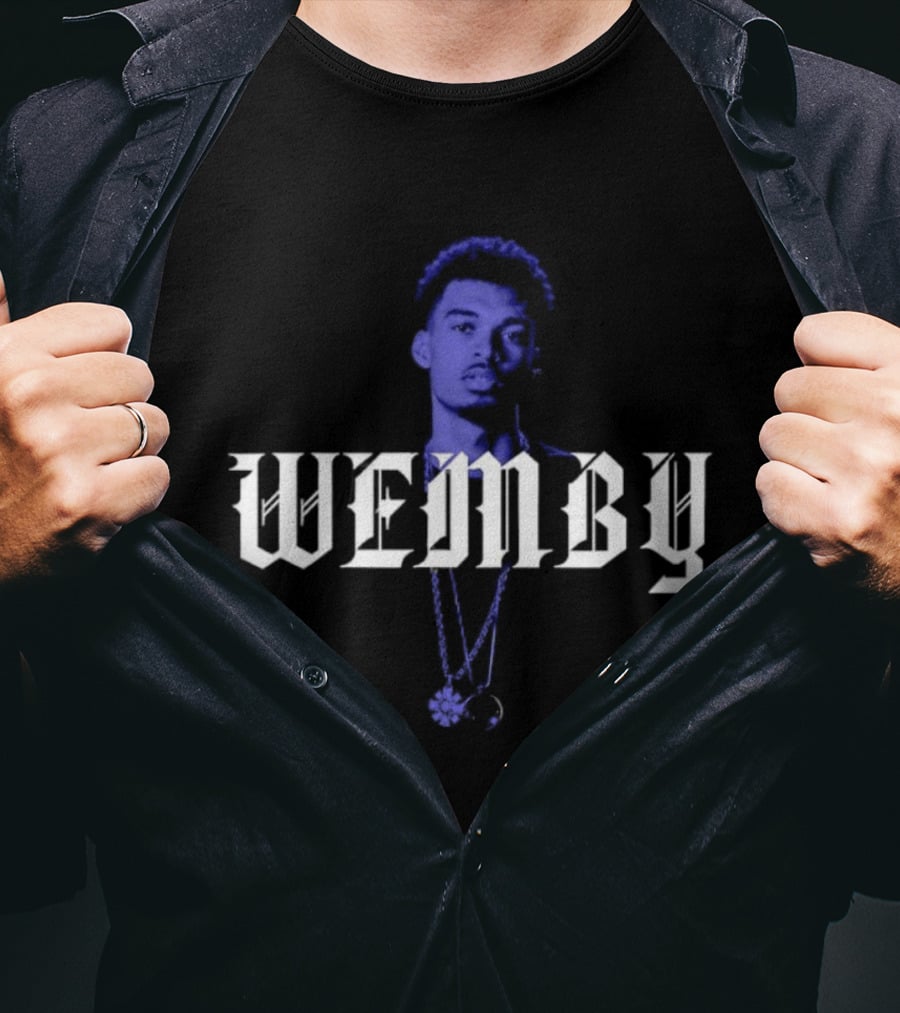 Wemby Dilla Rip Purple T-Shirt