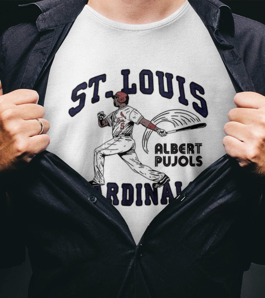 St. Louis Cardinals Albert Pujols Baseball T-Shirt